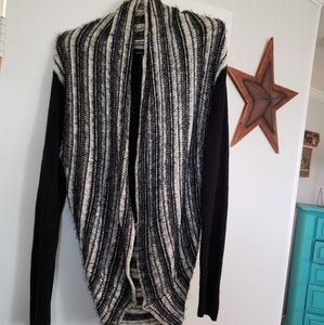Black knit sweater